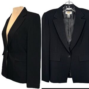 Talbots Petites tailored with Italian fabric lightweight Blazer size 2P